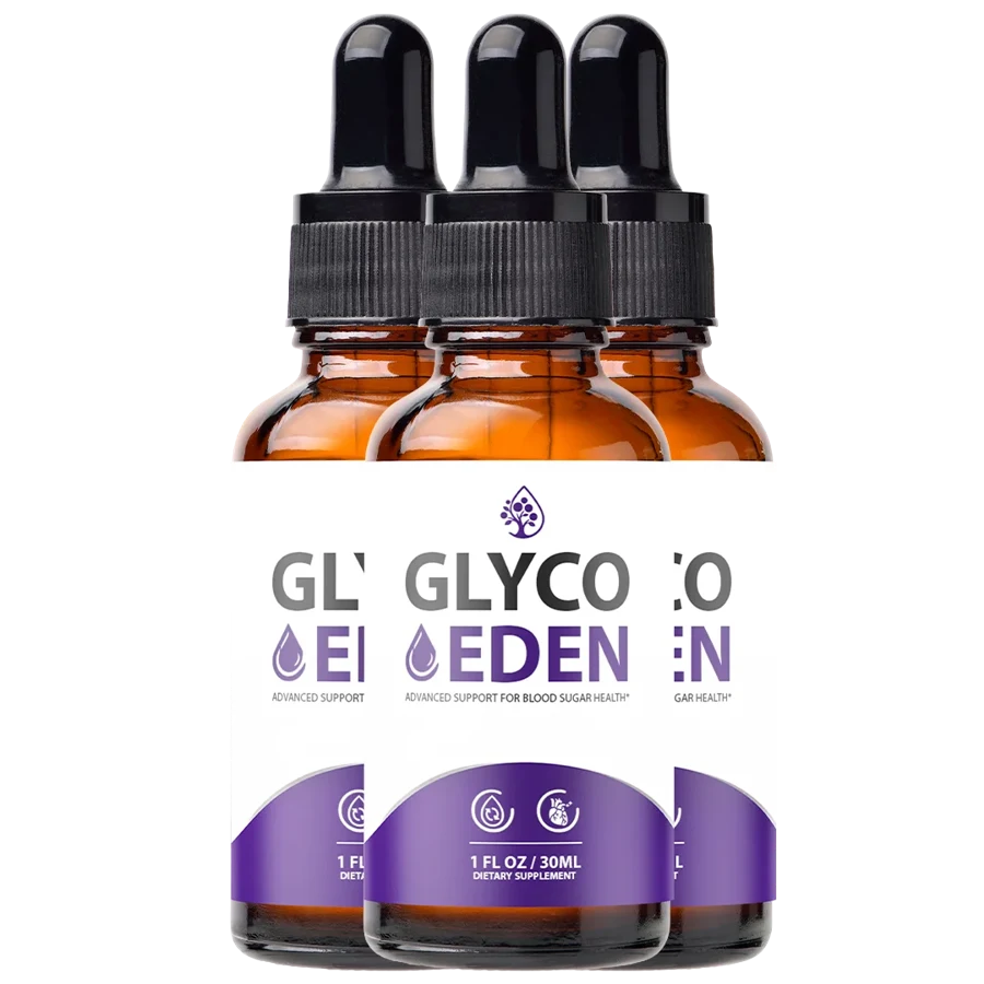 GlycoEden 3 bottles